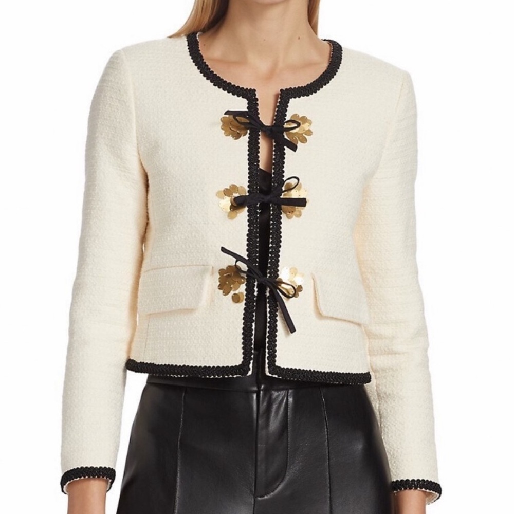 Derek Lam 10 Crosby Bennisa Embellished Jacket